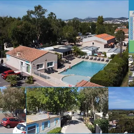 Mobil Glamping Piscine Promotion Septembre 3 - 2 Sdb -climatise - 300m De La - Piscine - Parking -